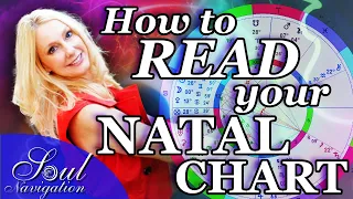 How to read your astrology chart! Step by Step Reading the Natal Chart!