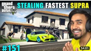 I STOLE SUPRA FROM MAFIA HOUSE | GTA 5 GAMEPLAY #151 #151 #GTA5 #TechnoGamerz