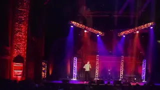 Bo Burnham gets the crowd to say the N word