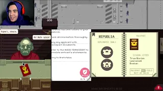 WE GOT MEN WITH BOOBS NOW?! | Papers, Please [2] **(Kubz Scouts Reupload)**