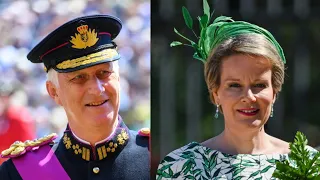 Belgian royals,king Philipe and queen mathilde attend  founders day in London #royalfamily #belgium