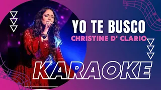 Yo Te Busco - Christine D´Clario | KARAOKE