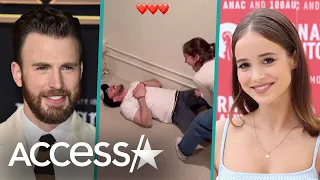 Chris Evans & GF Alba Baptista Prank Each Other, Go IG Official