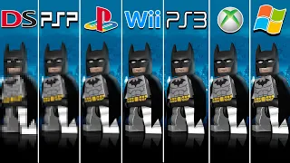 Lego Batman: The Videogame (2008) DS vs PSP vs PS2 vs Wii vs PS3 vs XBOX 360 vs PC