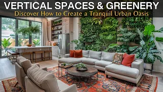 2024 Urban Oasis Ideas: Transform Your Home with Tranquil Vertical Garden Spaces & Greenery Paradise