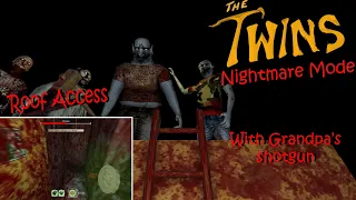 The Twins: Unofficial PC Port Nightmare Mode With Grandpa Shotgun and Roof Access