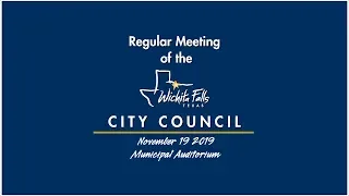 City Council Meeting 11-19-2019