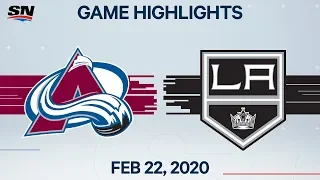 NHL Highlights | Avalanche vs. Kings – Feb. 22, 2020