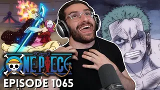 One Piece Episode 1065 Reaction Shock Wille in Big Mom's Head and Zoro sees Death