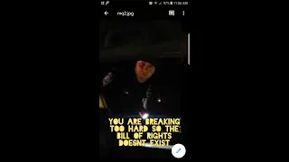 TYRANT ALERT!!!! Two Rivers Police: "Breaking Too Hard, You Have No Rights" Part 2 of 3