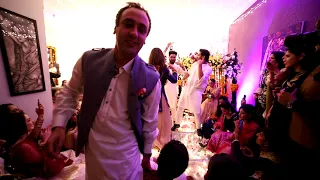 Asim Azhar, Asad Siddiqui and Zara Noor Abbas dance on Gallan Godiyan | Yasir Hussain and Iqra Aziz