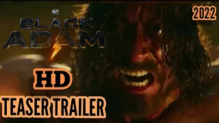 BLACK ADAM DC's (2022) Teaser Trailer |WB Pictures