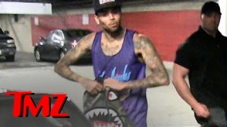 Waltzing With Chris Brown's Bodyguard | TMZ