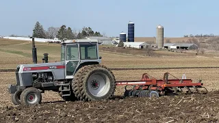 Earliest tillage ever on the farm? Spring tillage!