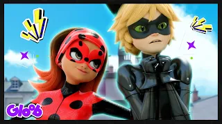 CAT NOIR CONFUNDE SCARABELLA COM SUPER VILÃ E A CONFRONTA! | MIRACULOUS LADYBUG 4ª TEMPORADA