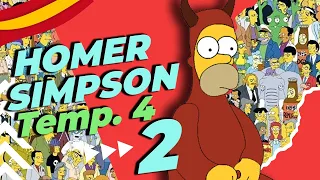 MEJORES MOMENTOS | Homer Simpson | Castellano | 4ª Temp. PARTE 2