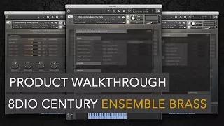8Dio Century Ensemble Brass - Technical Walkthrough