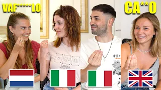 INDOVINA IL GESTO ITALIANO 🇮🇹 (con ragazze straniere)