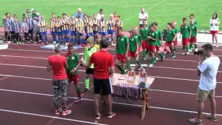 LFF Kausa izcīņa futbolā 8:8,U-12,(2003.g.dz.)Apbalvošana  Valmiera 22-24.08.2015