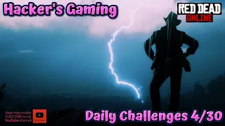 Red Dead Online Daily Challenges & Madam Nazar's Location 4/30 - Rdr2 Online Daily Challenges