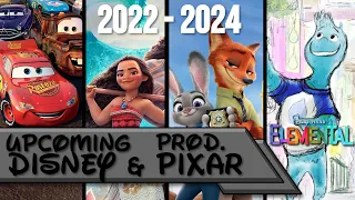 Upcoming Disney & Pixar Animation Movies & Series (2022-2024)