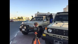 DIY Roof rack installation on LC 80 Series.