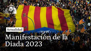 Manifestación de la Diada de Cataluña 2023