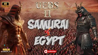 SAMURAI JAPAN VS EGYPT WARRIORS #samurai #warbattle #wars #games #simulatorgames #warzone #epicwar