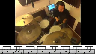 There is a light that never goes out (The Smiths) drum cover + score