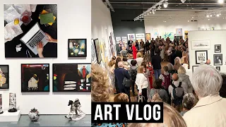 ART VLOG: Выставка и подготовка работ к ней.