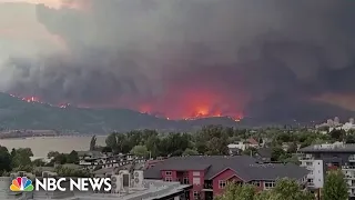 Thousands forced to evacuate as crews battle raging Canadian wildfires