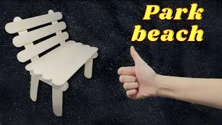 How to make a Chair with Ice cream Stick 🔴🔴