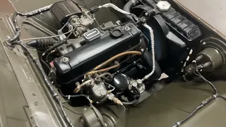 1966 Ford M151 Engine Bay