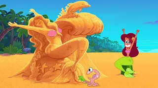 ZIG AND SHARKO 🧜 SAND SCULPTURE (SEASON 2) New episodes | Cartoon for kids