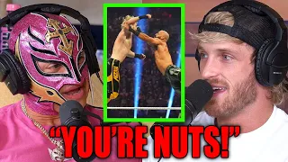 Rey Mysterio Tells Logan Paul His WWE Moves Are "F**kin' Crazy!"