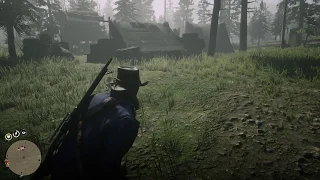 RDR2 как убить 3 врага за 10 сек ножами (How to Kill 3 Enemies in 10 Seconds Throwing Knives)