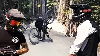 Downhill Anfänger im Bikepark Whistler - Kanada Trip | Fabio Schäfer Vlog #90