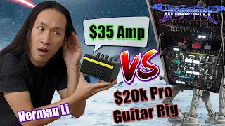 Can Rockstars Play a $35 Practice Amp? Herman Li DragonForce Gear Challenge