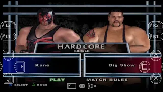 WWE SmackDown here comes the pain Kane vs Big show Hardcore Match