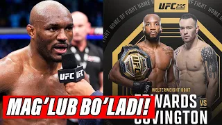 LEON VA KOLBI JANGIGA USMAN VA BOSHQA UFC JANGCHILARINING FIKRI!