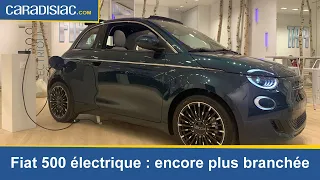 Fiat 500 électrique : encore plus branchée