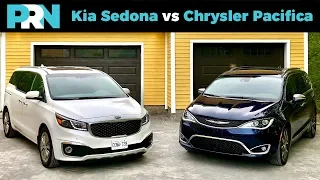 Ultimate Minivan Showdown | 2018 Kia Sedona SXL+ vs 2018 Chrysler Pacifica Limited