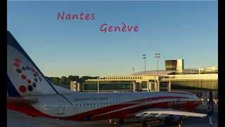 MSFS /PMDG 737-8+ Fs2crew / LFRS - LSGG[ FR ]