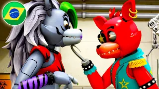 ROXY CONSERTA O FOXY! (FNAF SECURITY BREACH DUBLADO)