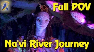 FULL Na’vi River Journey low light ride-through POV in Pandora - The World of Avatar