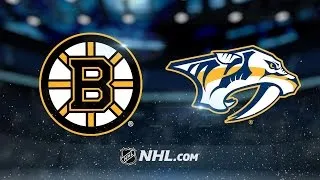 Rinne, Predators shut out Bruins, 2-0