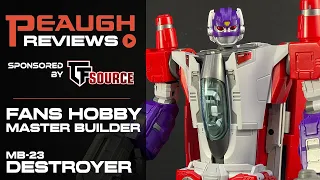 Video Review: Fans Hobby Master Builder - MB-23 DESTROYER