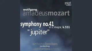 Symphony No. 41 in C major, K. 551, "Jupiter": I. Allegro vivace