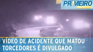 Imagens de acidente que matou torcedores do Corinthians são divulgadas | Primeiro Impacto (24/08/23)