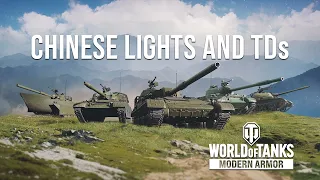 NEW Chinese Lights and Tank Destroyer